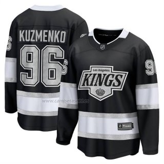 Camiseta Hockey Los Angeles Kings Andrei Kuzmenko Primera Breakaway Negro