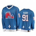 Camiseta Hockey Quebec Nordiques Nazem Kadri Heritage Vintage Azul