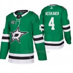Camiseta Dallas Stars Miro Heiskanen Primera Autentico Verde