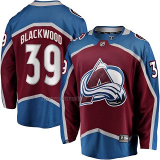 Camiseta Hockey Colorado Avalanche Mackenzie Blackwood Primera Breakaway Rojo