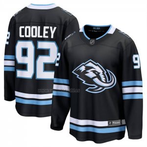 Camiseta Hockey Utah Mammoth Logan Cooley Primera Breakaway Negro Camiseta Hockey Utah Mammoth Logan Cooley Primera Breakaway Negro