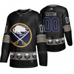 Camiseta Buffalo Sabres Personalizada Breakaway Negro