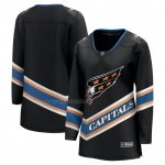 Camiseta Hockey Mujer Washington Capitals Alterno 50th Aniversario Breakaway Negro