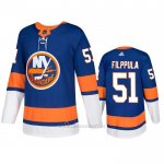 Camiseta Hockey New York Islanders Valtteri Filppula Primera Autentico Azul