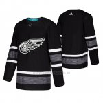 Camiseta Detroit Red Wings Blank 2019 All Star Negro