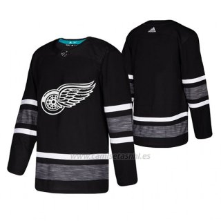 Camiseta Detroit Red Wings Blank 2019 All Star Negro