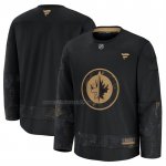 Camiseta Hockey Winnipeg Jets 2024 Military Appreciation Negro