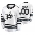 Camiseta Dallas Stars Personalizada 2019 All Star Blanco