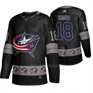 Camiseta Columbus Blue Jackets Pierre Luc Dubois Breakaway Negro