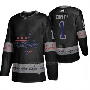 Camiseta Washington Capitals Pheonix Copley Breakaway Negro