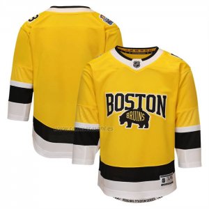 Camiseta Hockey Nino Boston Bruins 2026 Stadium Series Premier Oro Camiseta Hockey Nino Boston Bruins 2026 Stadium Series Premier Oro