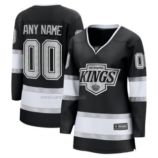 Camiseta Hockey Mujer Los Angeles Kings Primera Breakaway Personalizada Negro