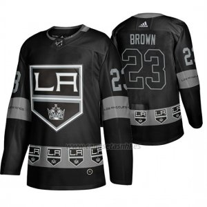 Camiseta Los Angeles Kings Dustin Brown Breakaway Negro