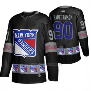 Camiseta New York Rangers Vladislav Namestnikov Breakaway Negro