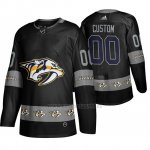 Camiseta Nashville Predators Personalizada Breakaway Negro