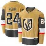 Camiseta Hockey Vegas Golden Knights Jaycob Megna Primera Breakaway Amarillo