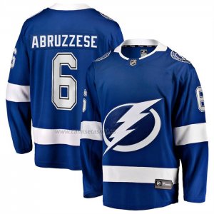 Camiseta Hockey Tampa Bay Lightning Nick Abruzzese Primera Breakaway Azul