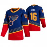 Camiseta Hockey St. Louis Blues Brett Hull Retro Autentico Azul