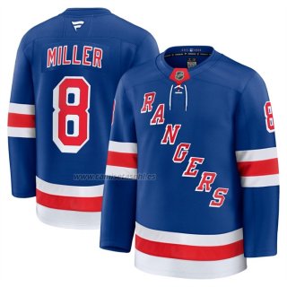 Camiseta Hockey New York Rangers JT Miller Primera Premium Azul