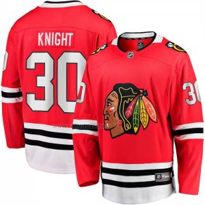 Camiseta Hockey Chicago Blackhawks Spencer Knight Breakaway Rojo