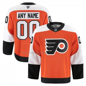Camiseta Hockey Philadelphia Flyers Autentico Pro Personalizada Naranja