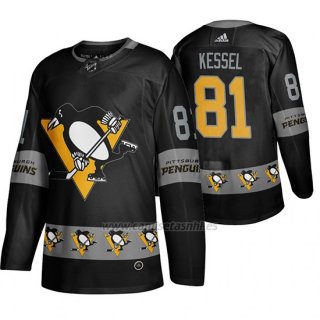 Camiseta Pittsburgh Penguins Phil Kessel Breakaway Negro