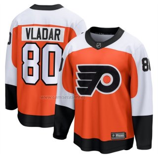 Camiseta Hockey Philadelphia Flyers Dan Vladar Primera Breakaway Naranja