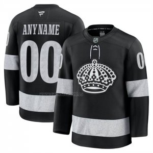 Camiseta Hockey Los Angeles Kings Alterno Premium Personalizada Negro