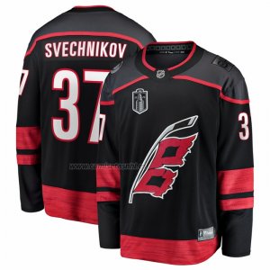 Camiseta Hockey Carolina Hurricanes Andrei Svechnikov 2026 Stanley Cup Final Primera Breakaway Negro Camiseta Hockey Carolina Hurricanes Andrei Svechnikov 2026 Stanley Cup Final Primera Breakaway Negro