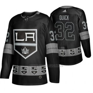 Camiseta Los Angeles Kings Jonathan Quick Breakaway Negro