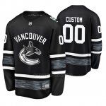 Camiseta Vancouver Canucks Personalizada 2019 All Star Negro