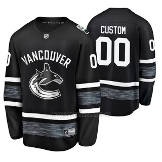Camiseta Vancouver Canucks Personalizada 2019 All Star Negro
