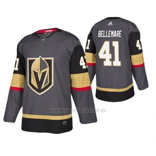 Camiseta Vegas Golden Knights Pierre Edouard Bellemare Autentico Adidas Gris