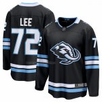 Camiseta Hockey Utah Mammoth Anders Lee Primera Breakaway Negro