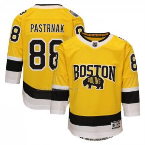 Camiseta Hockey Nino Boston Bruins David Pastrnak 2026 Stadium Series Premier Oro Camiseta Hockey Nino Boston Bruins David Pastrnak 2026 Stadium Series Premier Oro