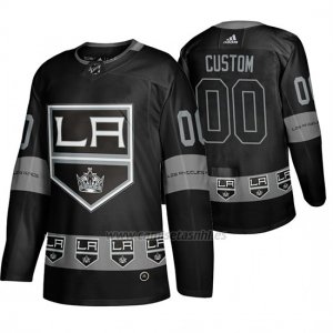 Camiseta Los Angeles Kings Personalizada Breakaway Negro