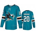 Camiseta San Jose Sharks Marcus Sorensen Primera Verde