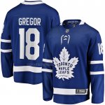 Camiseta Hockey Toronto Maple Leafs Noah Gregor Primera Premier Breakaway Azul