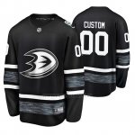 Camiseta Anaheim Ducks Personalizada 2019 All Star Negro
