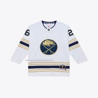 Camiseta Hockey Buffalo Sabres Rasmus Dahlin 2019 Power Play Blanco