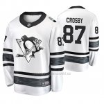 Camiseta Pittsburgh Penguins Sidney Crosby 2019 All Star Blanco