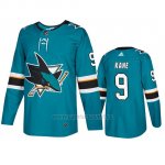 Camiseta San Jose Sharks Evander Kane Primera Verde
