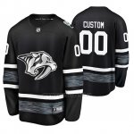 Camiseta Nashville Predators Personalizada 2019 All Star Negro