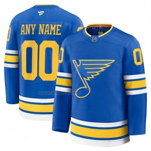 Camiseta Hockey St Louis Blues Primera Premium Personalizada Azul1