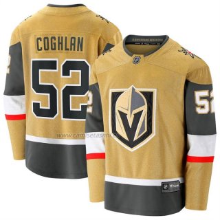 Camiseta Hockey Vegas Golden Knights Dylan Coghlan Primera Breakaway Amarillo