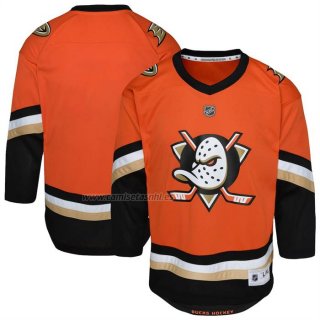 Camiseta Hockey Nino Anaheim Ducks Primera Replica Naranja