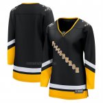 Camiseta Hockey Mujer Pittsburgh Penguins Alterno Breakaway Negro