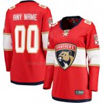 Camiseta Hockey Mujer Florida Panthers Primera Breakaway Personalizada Rojo Camiseta Hockey Mujer Florida Panthers Primera Breakaway Personalizada Rojo