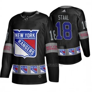 Camiseta New York Rangers Marc Staal Breakaway Negro