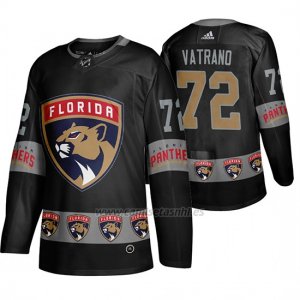 Camiseta Florida Panthers Frank Vatrano Breakaway Negro